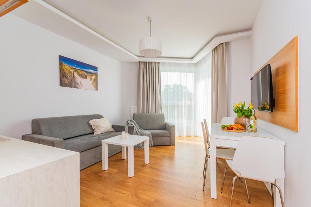 APARTAMENTY MIERZEJA - MARINA, Kąty Rybackie, 100 m od Zalewu Wiślanego, Bezpłatny Meleks - Appartement 1 Chambre (côté Est)