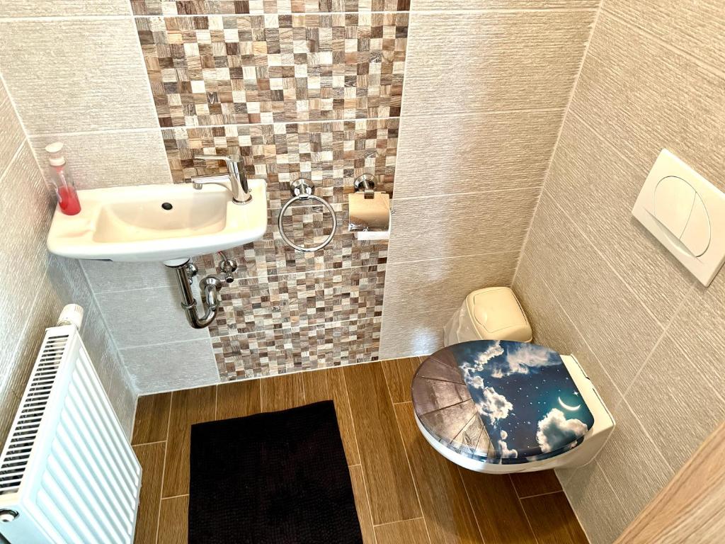 Kúpeľňa v ubytovaní Pine Apartment & Pool