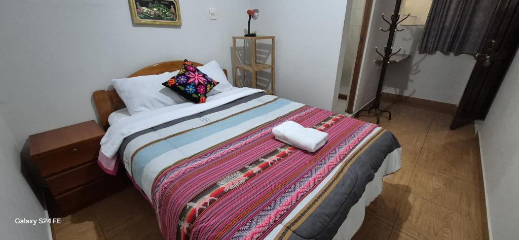 Postel nebo postele na pokoji v ubytování The Hannah's House