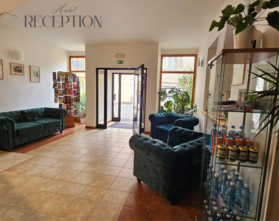 Vstupní hala nebo recepce v ubytování Hotel Claris