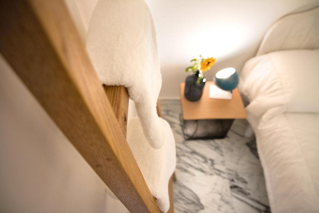 A seating area at Abbituè Apartment
