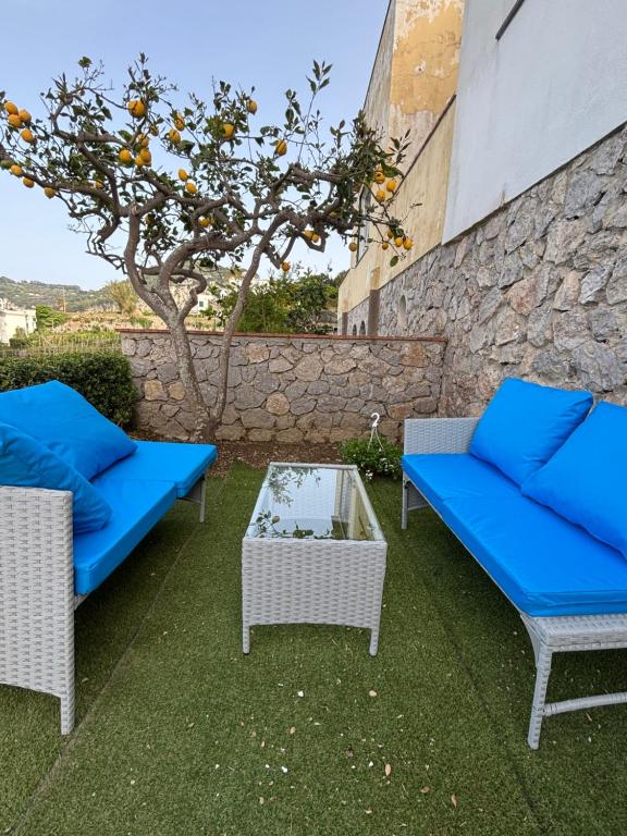Posezení v ubytování Emozioni Capresi Guest House