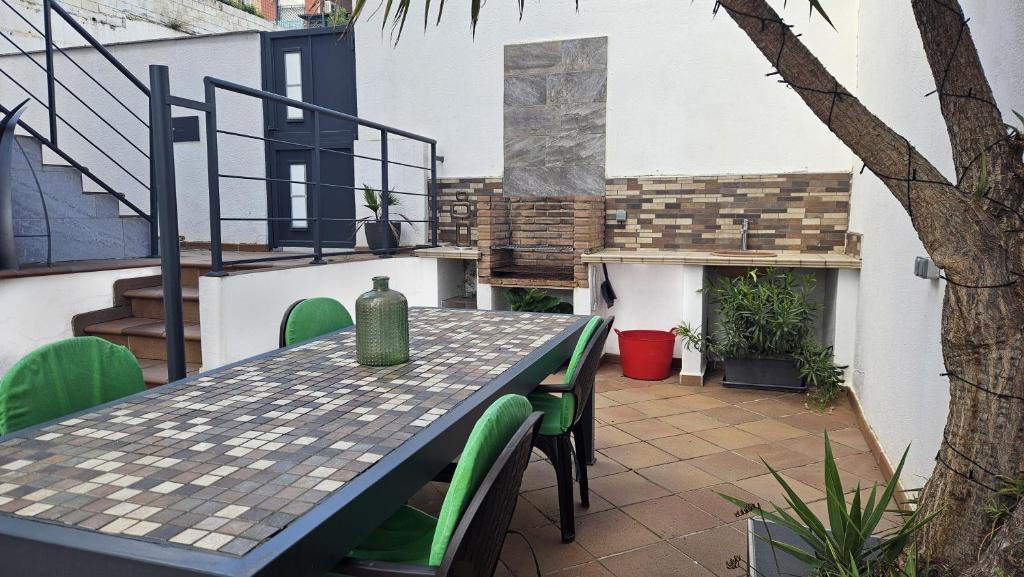 A patio or other outdoor area at Apartamento ALDAMY