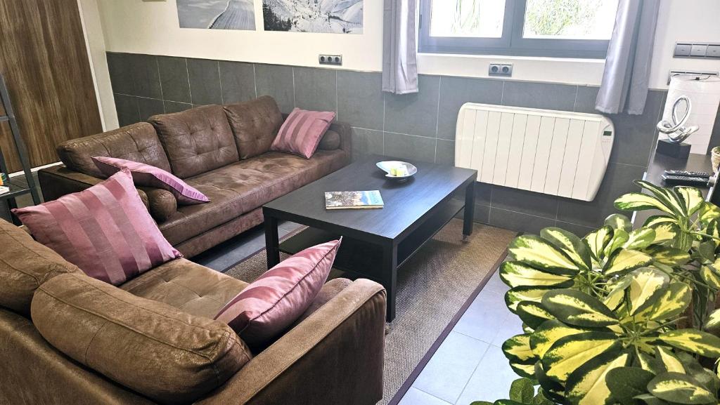 A seating area at Apartamento ALDAMY