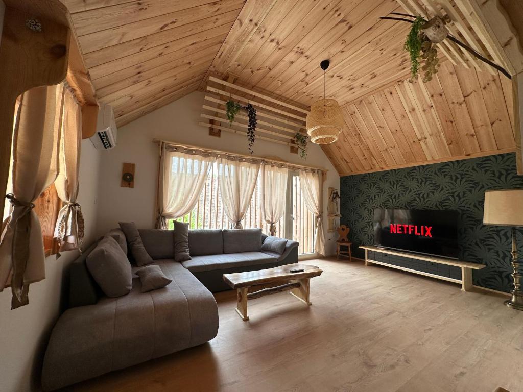 Posezení v ubytování Edenski vrt