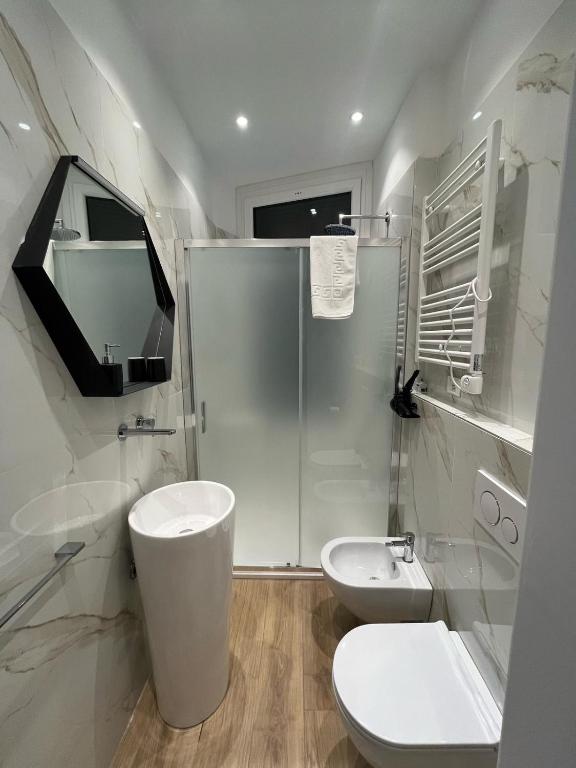 Koupelna v ubytování 20 Settembre Rooms