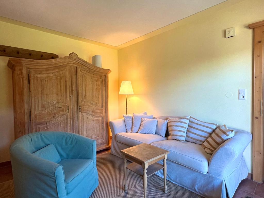 Posezení v ubytování Chalet Aurach
