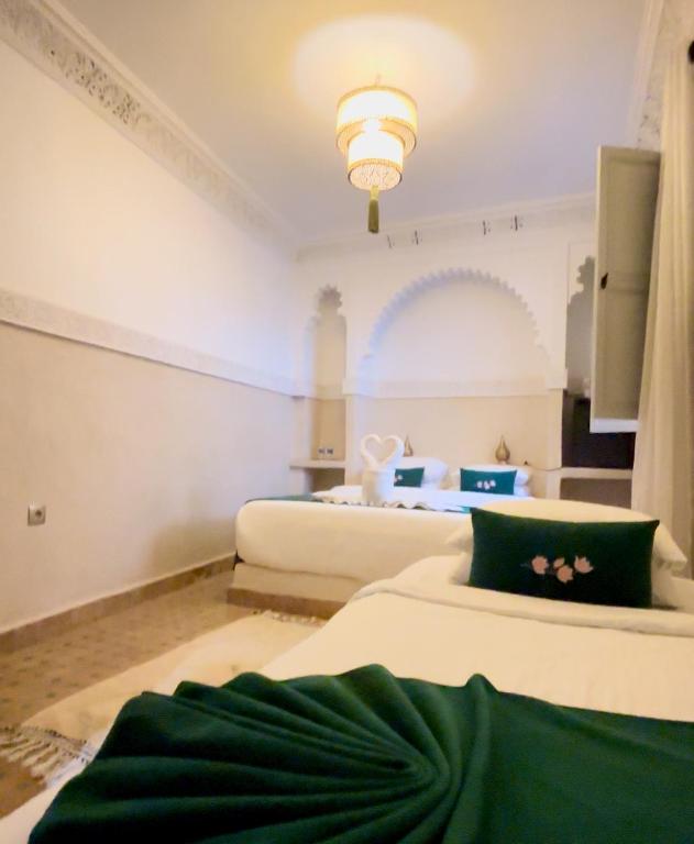 Posezení v ubytování Riad Magnolia&SPA