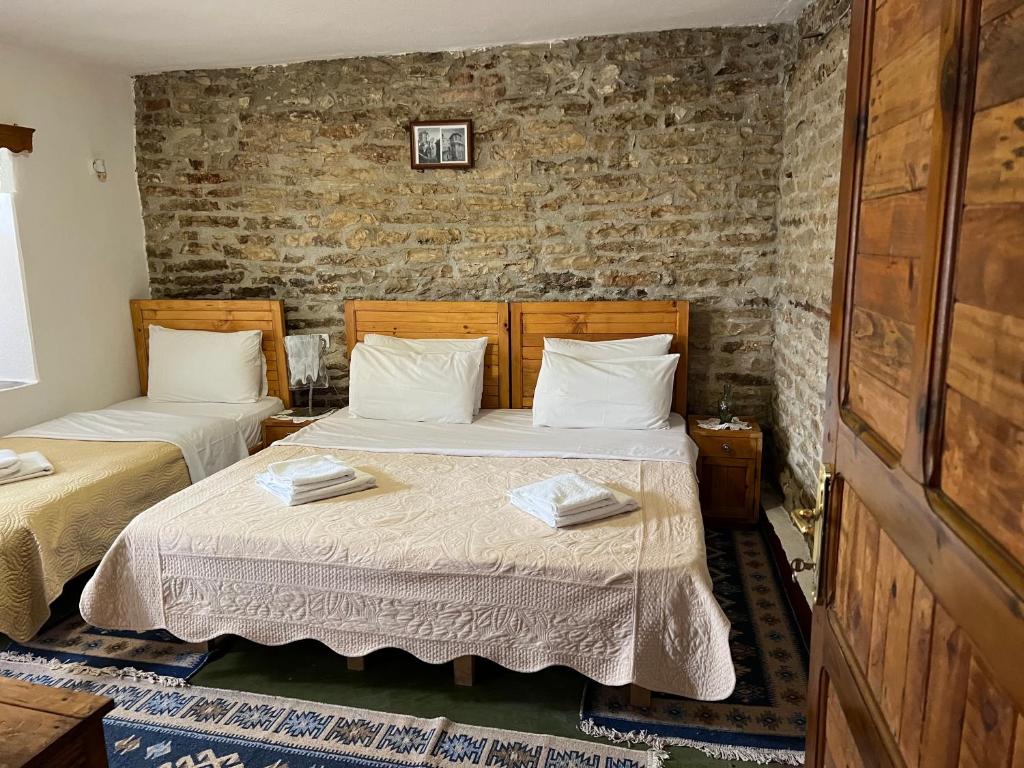 Postel nebo postele na pokoji v ubytování Guest House Salaria