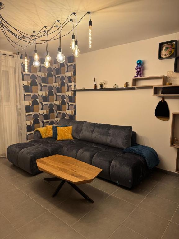 Posezení v ubytování Maison neuve Contemporaine