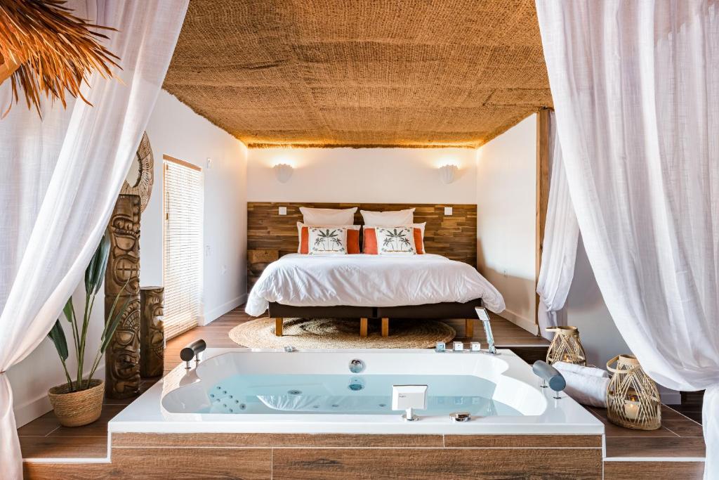 Moments de douceur - Suite Laponie et Suite Tahiti - Suíte Deluxe Com Vista Mar