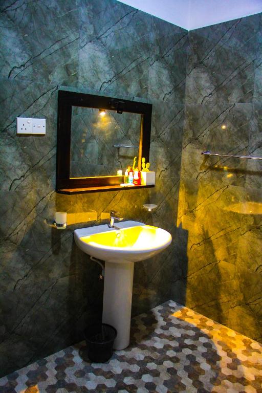 Koupelna v ubytování Sigiriya Dream Inn