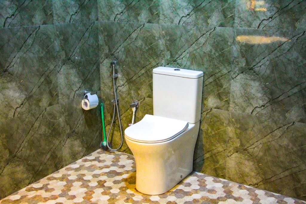 Koupelna v ubytování Sigiriya Dream Inn