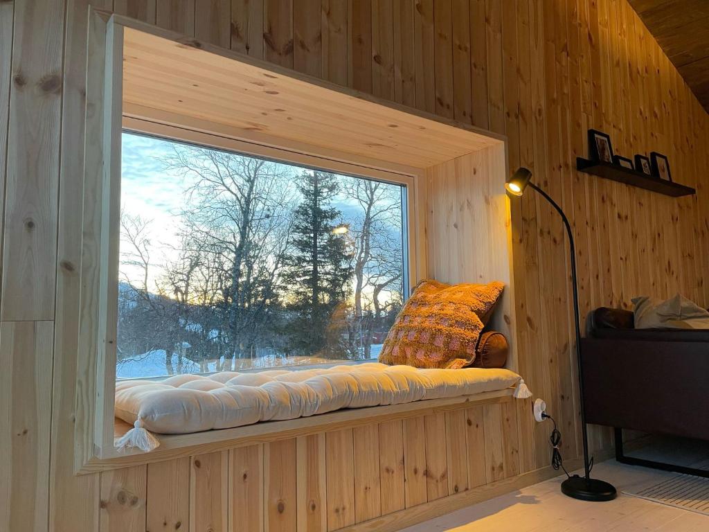 Postel nebo postele na pokoji v ubytování House on Dundret