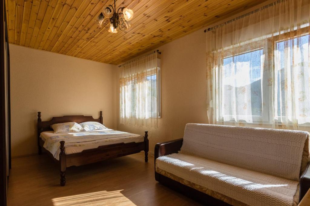 Llit o llits en una habitació de Apartment Sjekloca