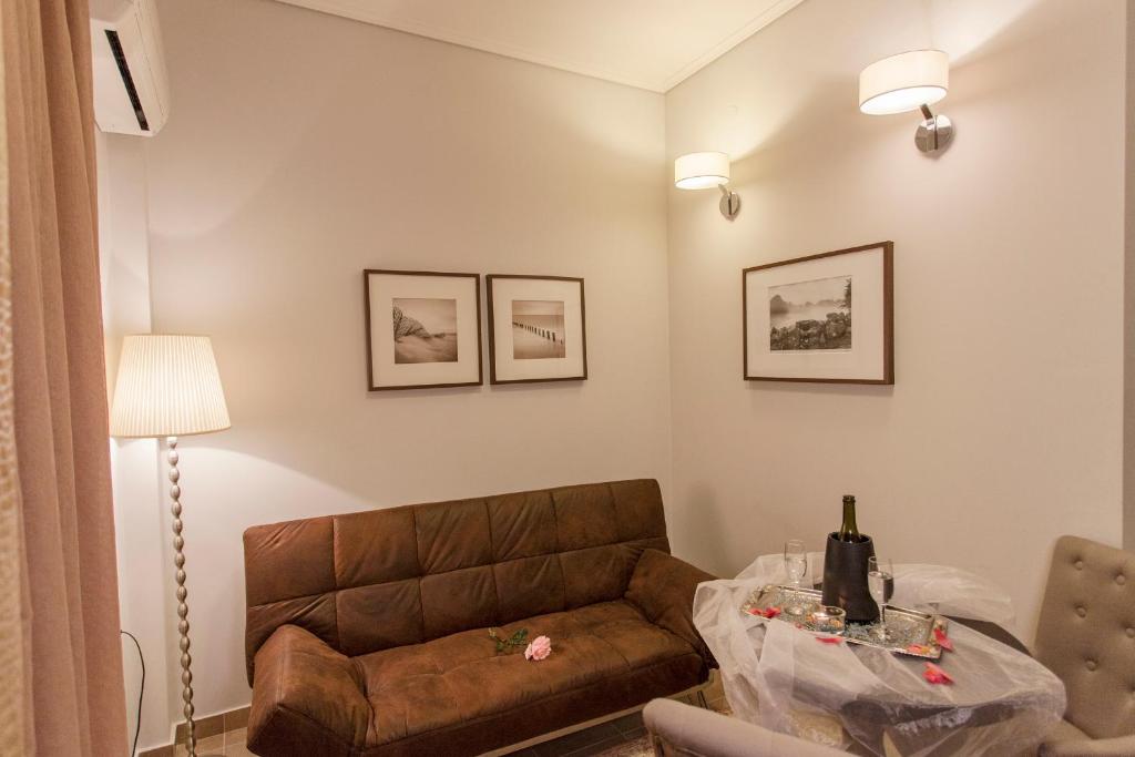 Posezení v ubytování Hotel Aheron