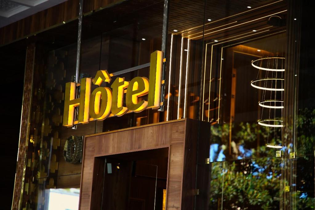 Certifikát, hodnocení, plakát nebo jiný dokument vystavený v ubytování Hotel Arabesque