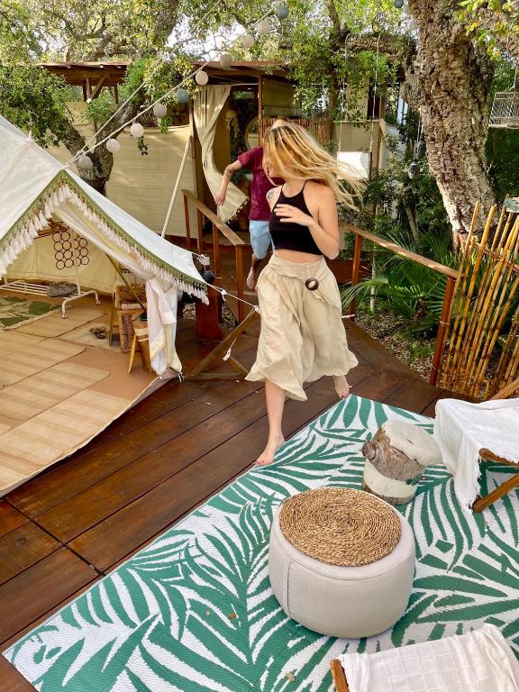 Hostia v ubytovaní Glamping - La Casa del Piano