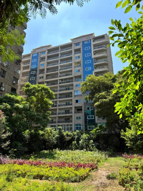 Budova, kde se aparthotel nachází