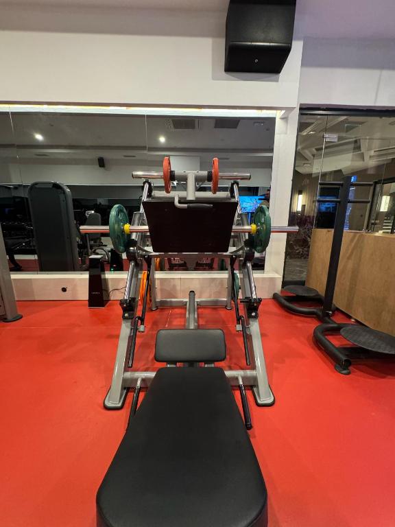 Fitness centrum a/nebo fitness zařízení v ubytování Granada Luxury Red Adult Only