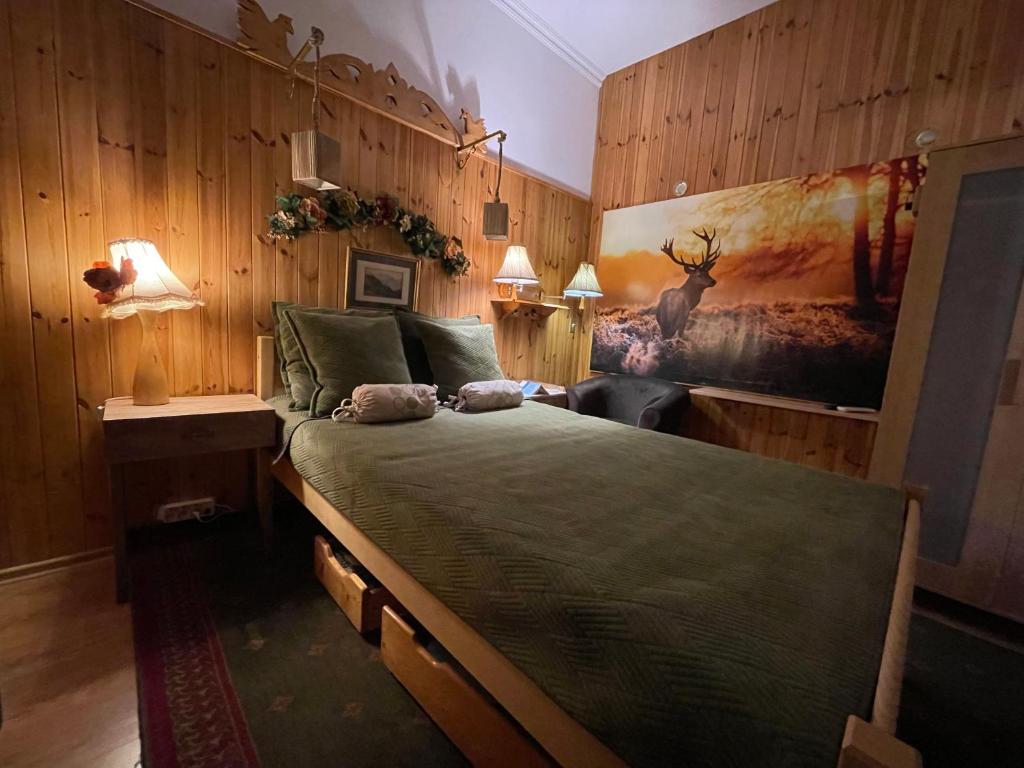 Postel nebo postele na pokoji v ubytování Apartamenty pod Wiciokrzewem
