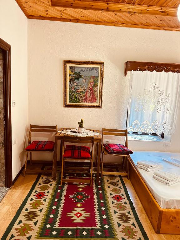 Postel nebo postele na pokoji v ubytování Kore Guest House