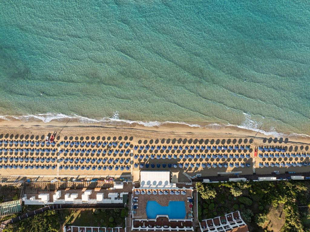 Nespecifikovaný výhled na moře nebo výhled na moře při pohledu z hotelu