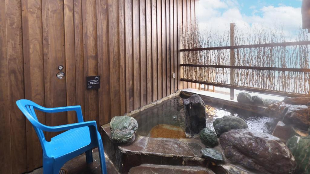 Posezení v ubytování Dormy Inn Mishima