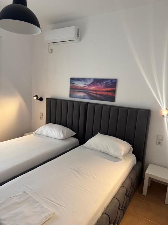 Uma cama ou camas num quarto em Apartment Rina