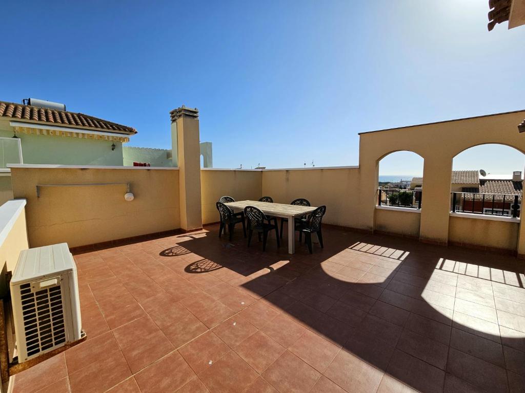 Balkón alebo terasa v ubytovaní Appartement (Casa Nati)
