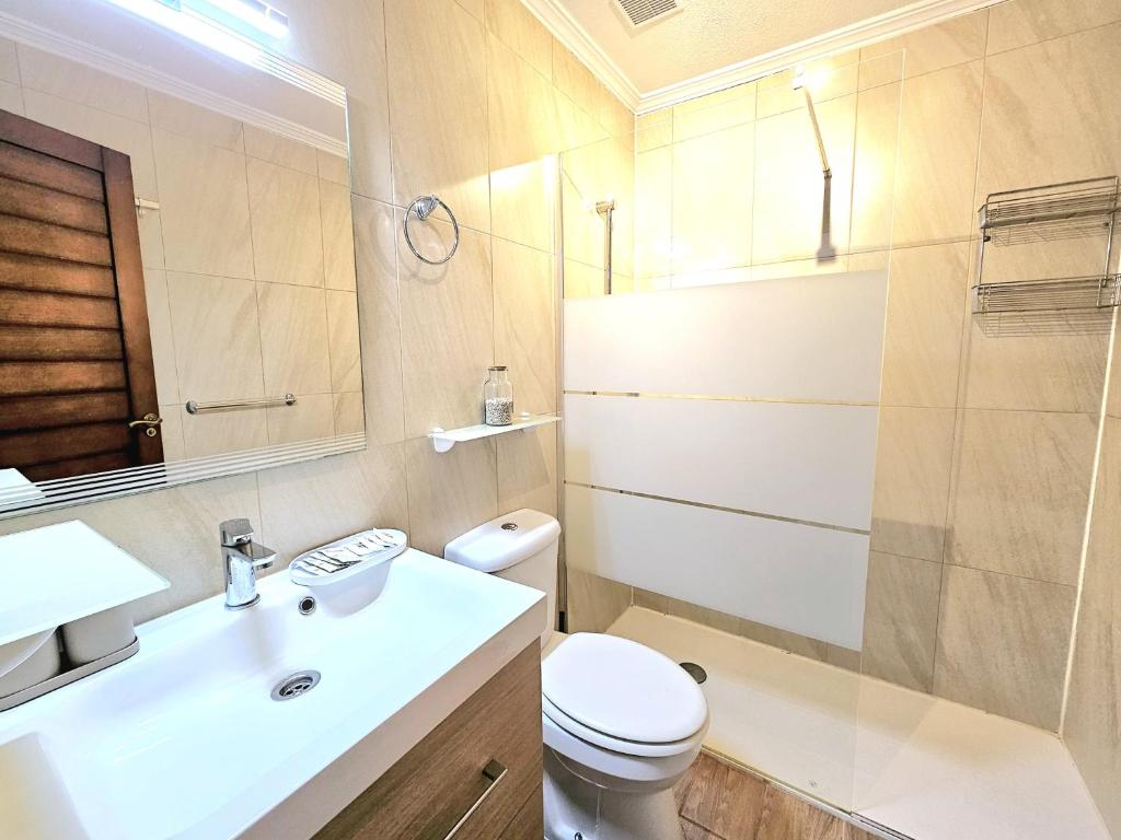Kúpeľňa v ubytovaní Appartement (Casa Nati)