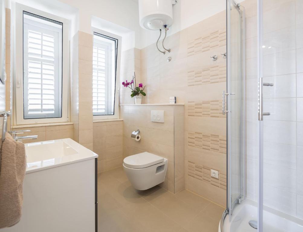 Kúpeľňa v ubytovaní Rooms Supreme Spalato