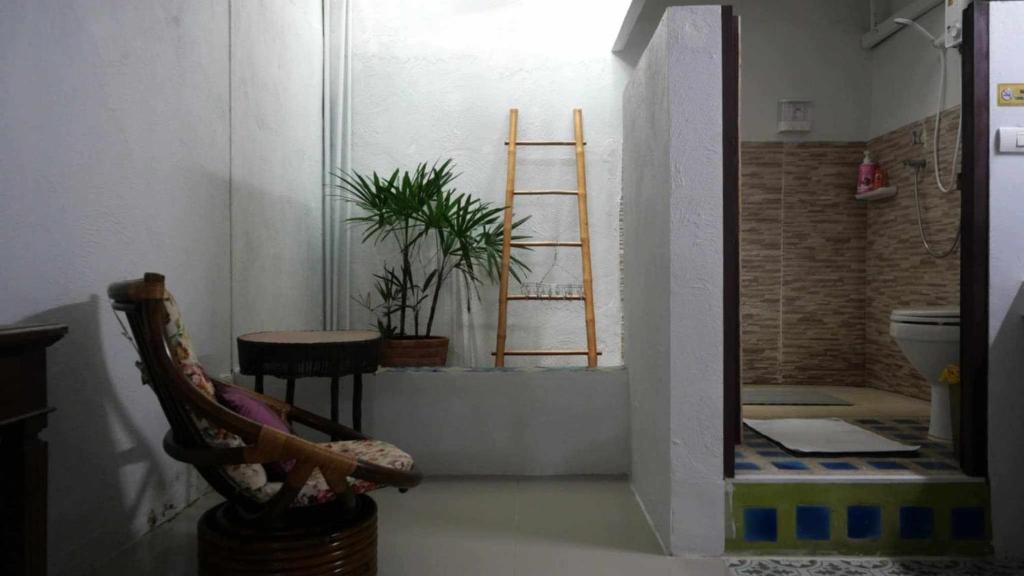 Koupelna v ubytování Koko Palm Inn