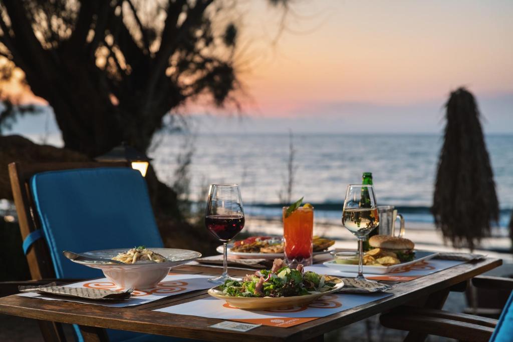 Nápoje v ubytování Margarita Beach Hotel