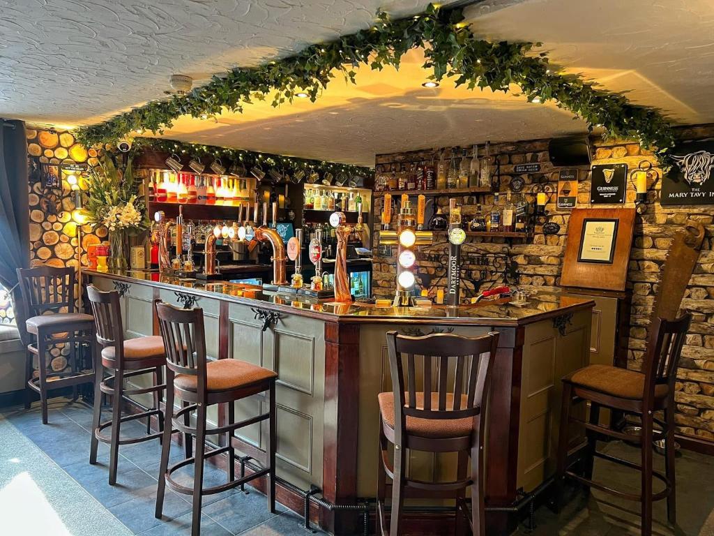 Lounge nebo bar v ubytování The Mary Tavy Inn