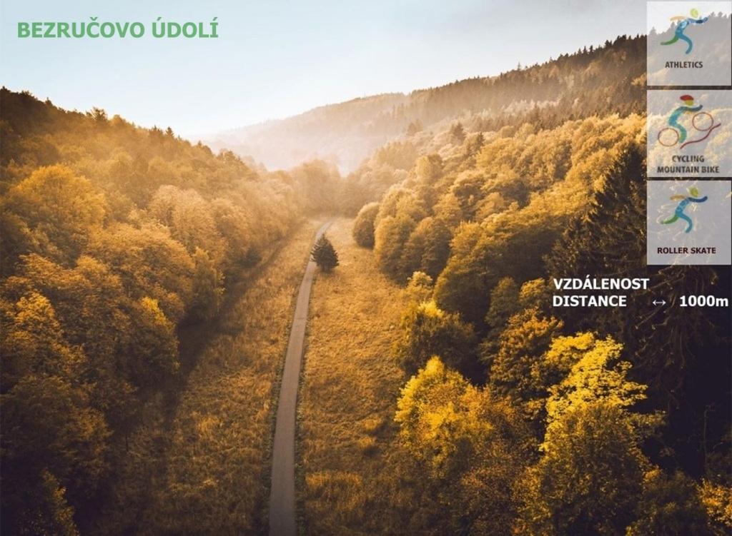 Příroda nedaleko apartmánu