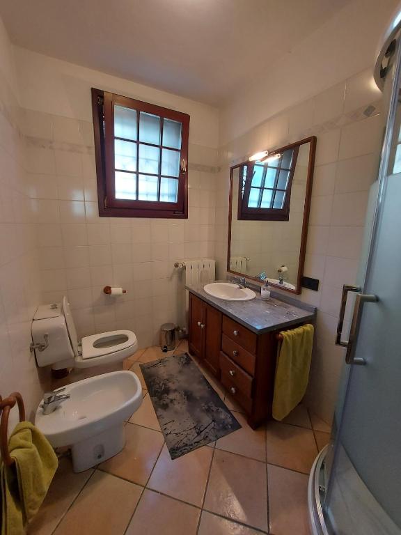 Koupelna v ubytování La Casa di Anna