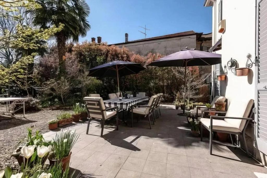 Zahrada ubytování Villa Scalabrini