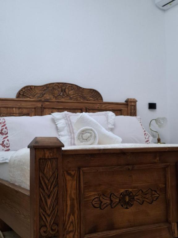 Postel nebo postele na pokoji v ubytování Guest House Luna