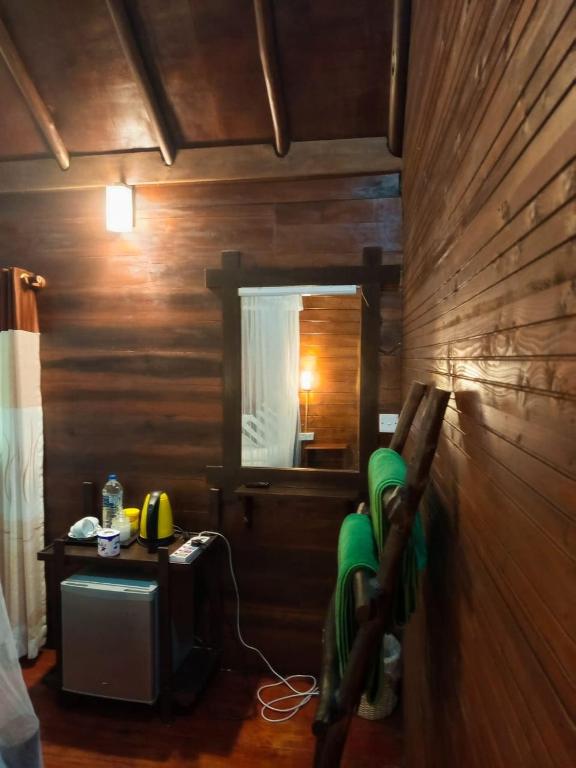 Posezení v ubytování Eco Village