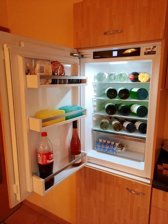 Kuchyň nebo kuchyňský kout v ubytování Gästehaus Moni Jäger