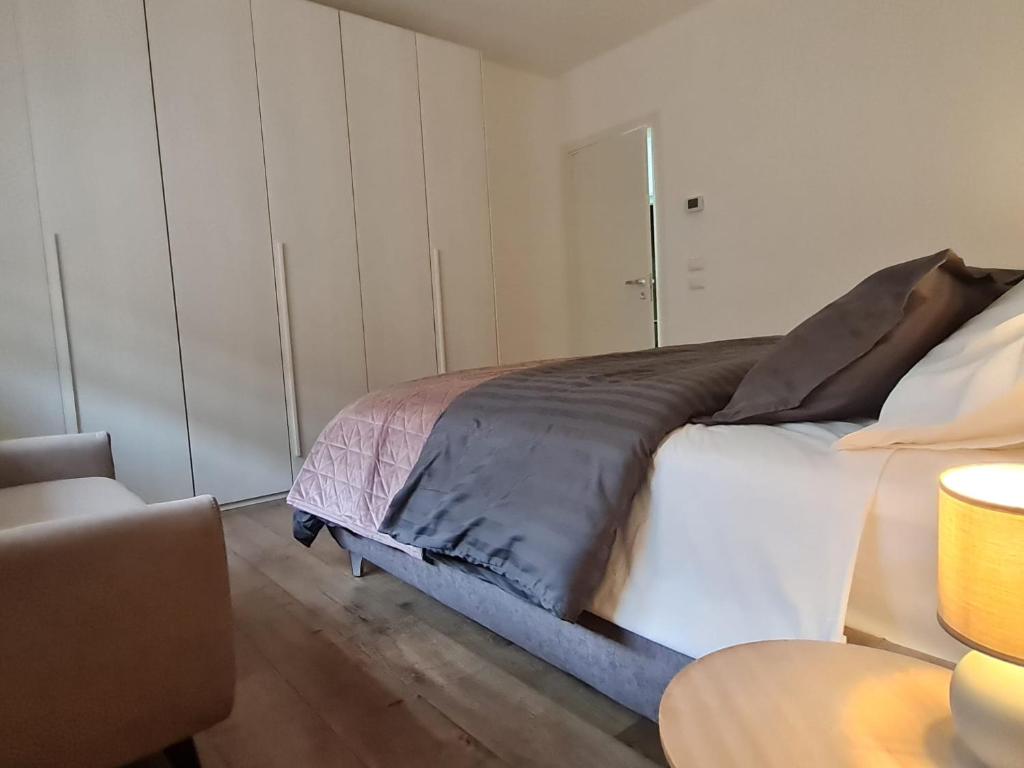 Postel nebo postele na pokoji v ubytování Perla