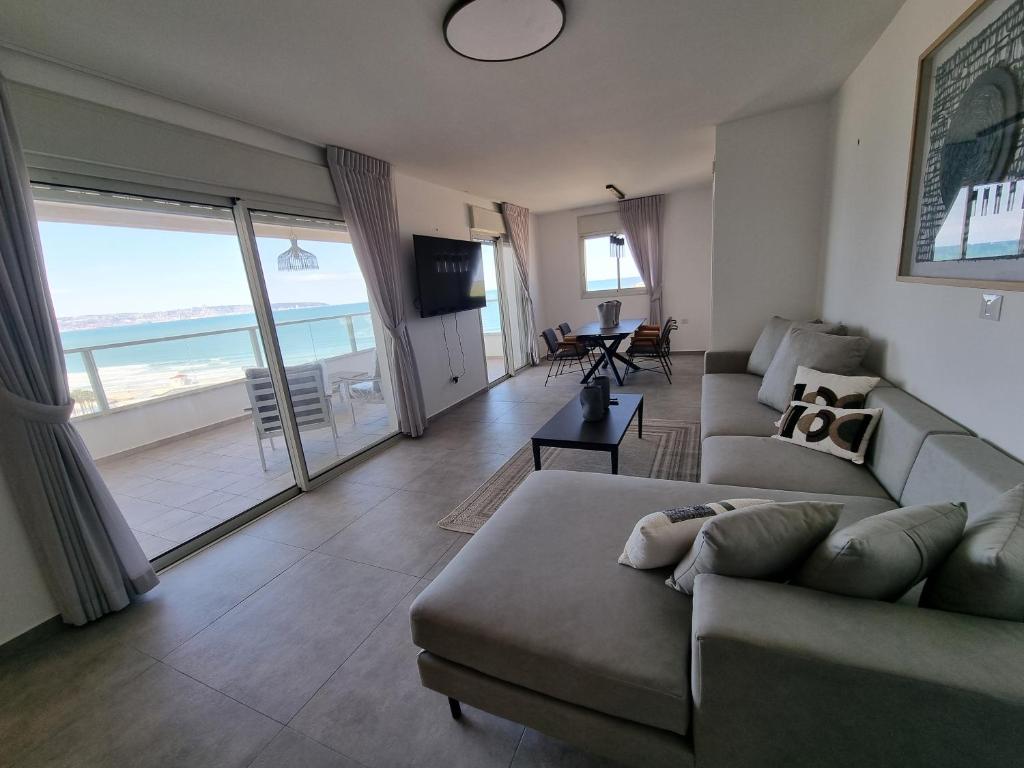 TV a/nebo společenská místnost v ubytování Albi Boutique Apartments