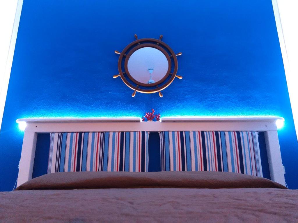 A bed or beds in a room at Casarizzo
