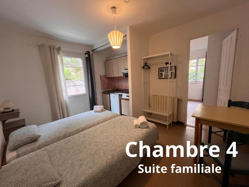 Postel nebo postele na pokoji v ubytování U pozzu hôtel
