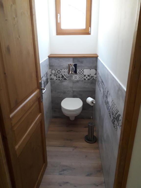 Koupelna v ubytování Appartement avec jardin