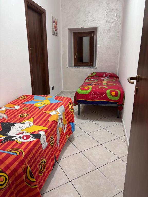 Postel nebo postele na pokoji v ubytování Teana
