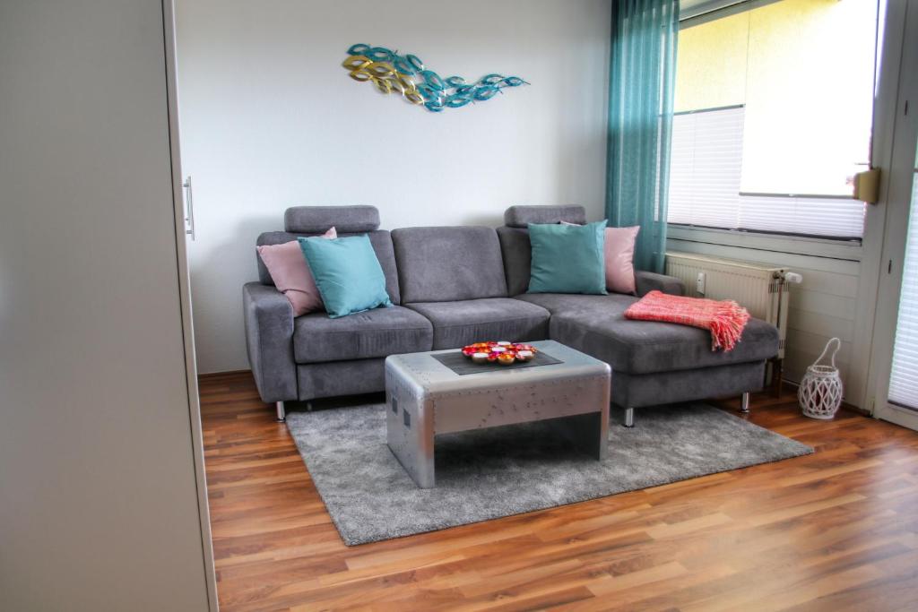 Istumisnurk majutusasutuses Wunderschönes Appartement In Scheid Mit Grill