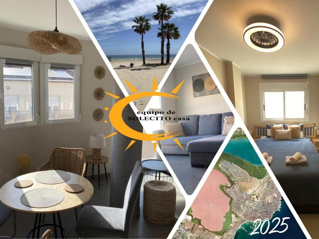 Casa Solecito Apartamento soleado de 50m2, 2 habitaciones, cerca del mar