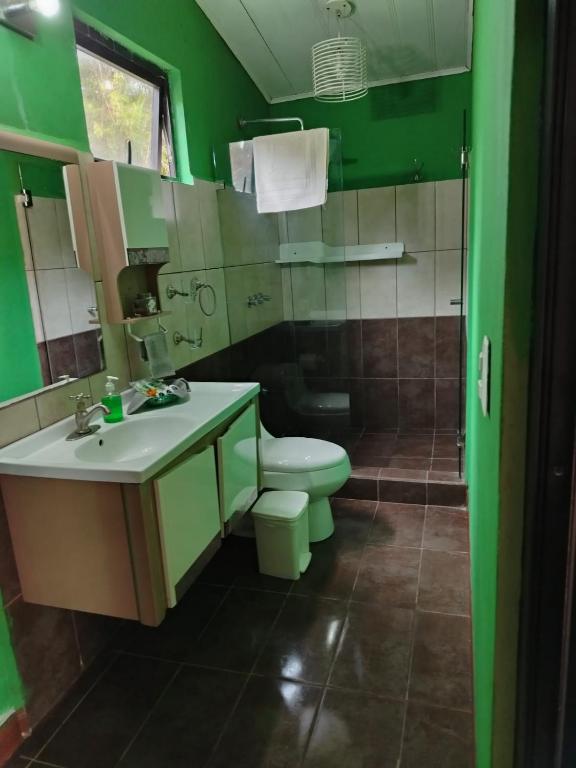 Koupelna v ubytování Suite y Loft Casa Toría